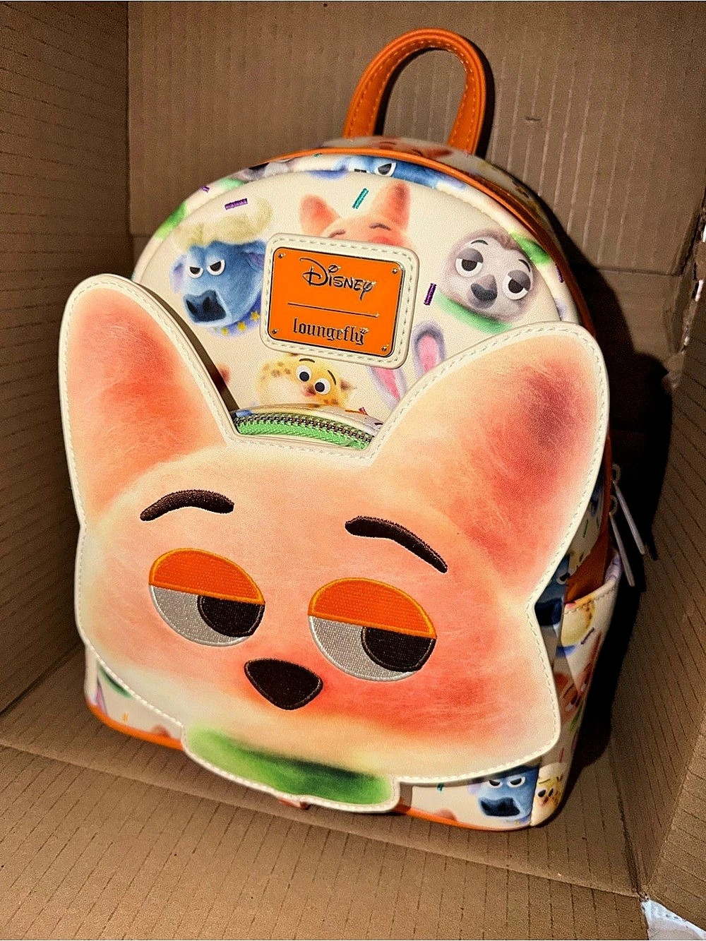 Loungefly Disney Loungefly Inside Out 2 Anxiety Mini Backpack Mini Backpack